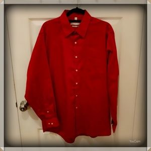 Geoffrey Beene Dress Shirt - Red